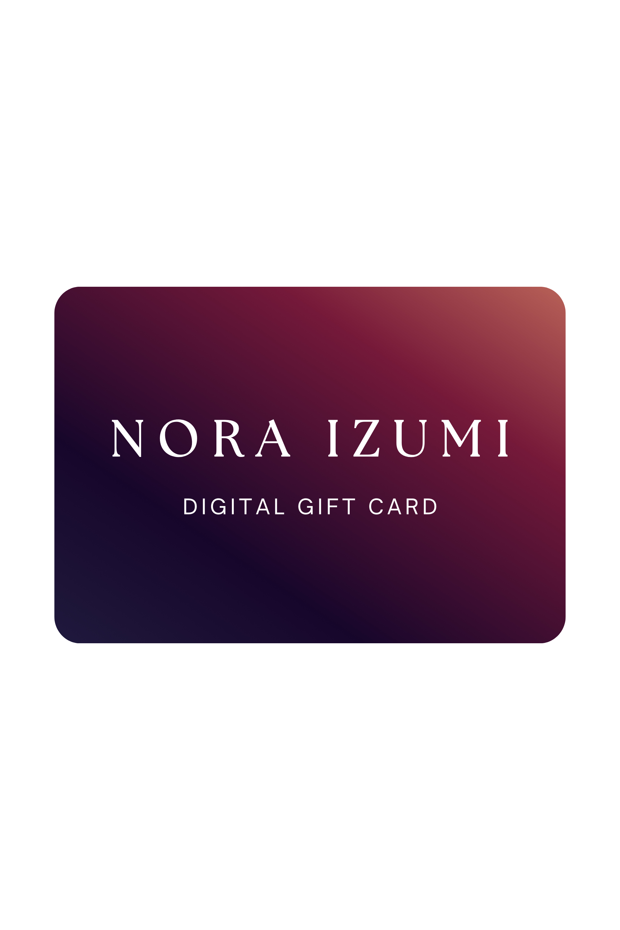 DIGITAL GIFT CARD
